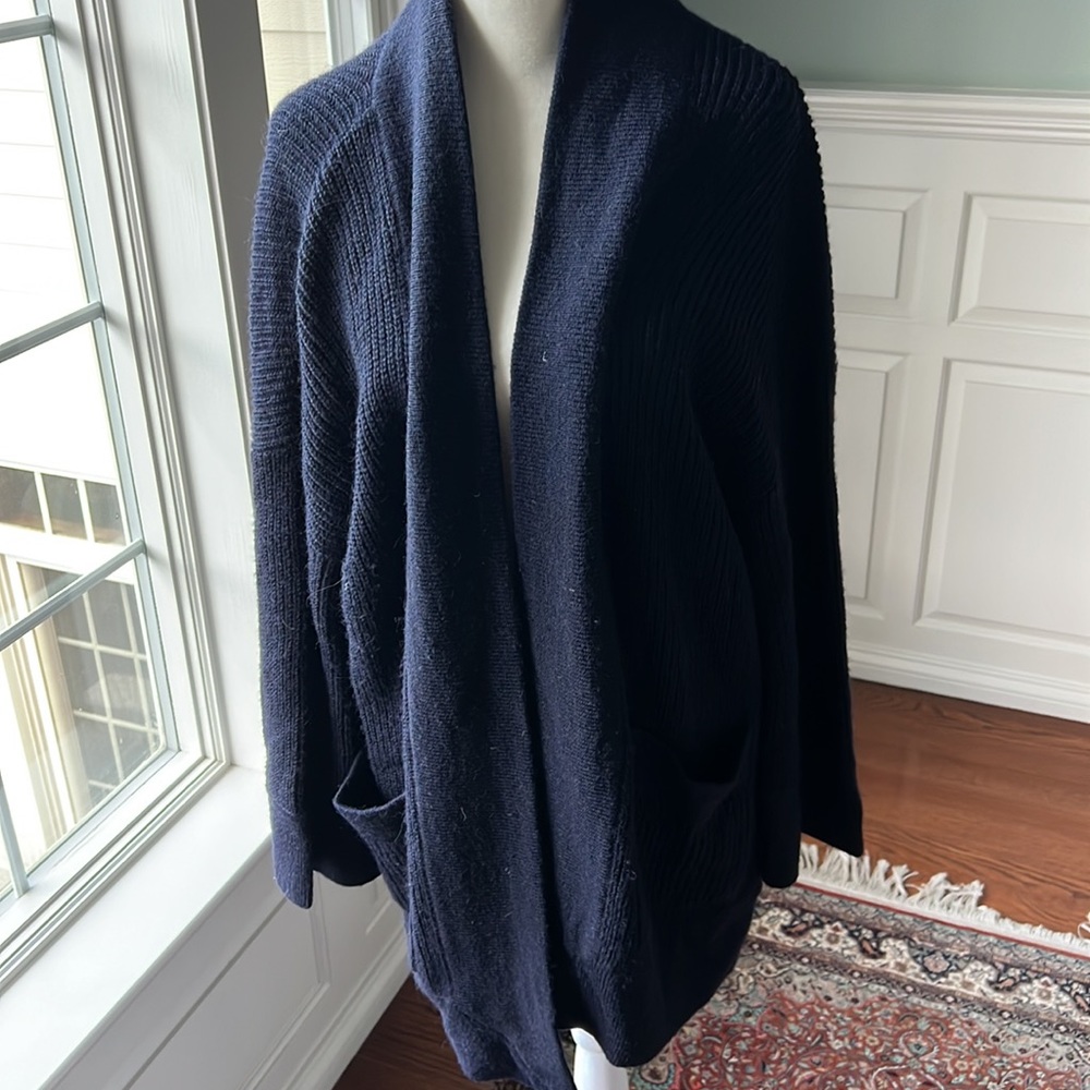 Jcrew Lofty Navy Cardigan - image 2